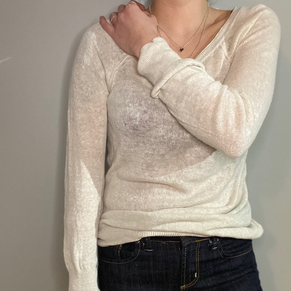Lightweight white shirt